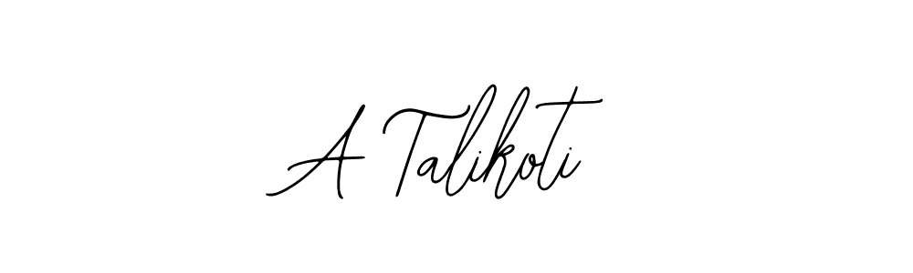 Make a beautiful signature design for name A Talikoti. Use this online signature maker to create a handwritten signature for free. A Talikoti signature style 12 images and pictures png