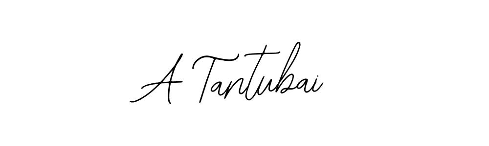 How to make A Tantubai signature? Bearetta-2O07w is a professional autograph style. Create handwritten signature for A Tantubai name. A Tantubai signature style 12 images and pictures png