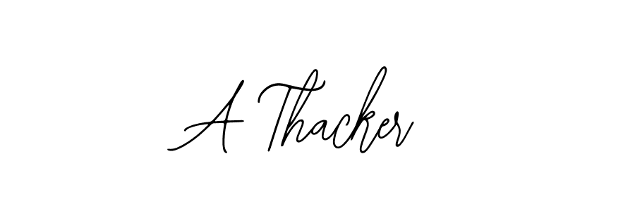 Make a beautiful signature design for name A Thacker. Use this online signature maker to create a handwritten signature for free. A Thacker signature style 12 images and pictures png