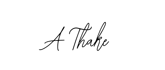 The best way (Bearetta-2O07w) to make a short signature is to pick only two or three words in your name. The name A Thake include a total of six letters. For converting this name. A Thake signature style 12 images and pictures png