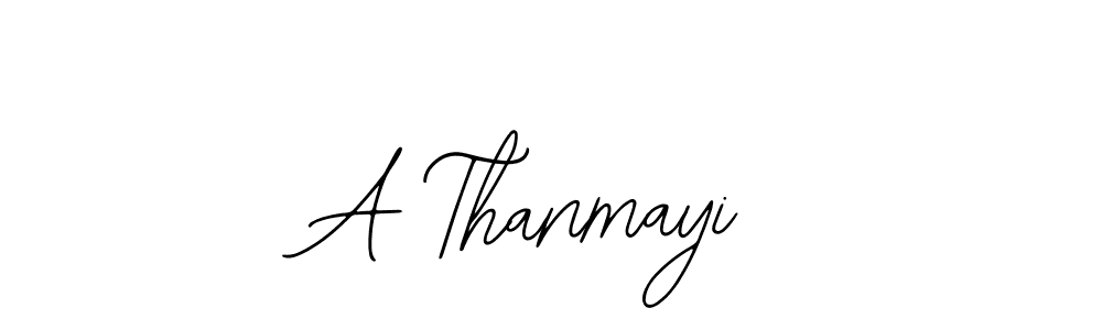 Also You can easily find your signature by using the search form. We will create A Thanmayi name handwritten signature images for you free of cost using Bearetta-2O07w sign style. A Thanmayi signature style 12 images and pictures png