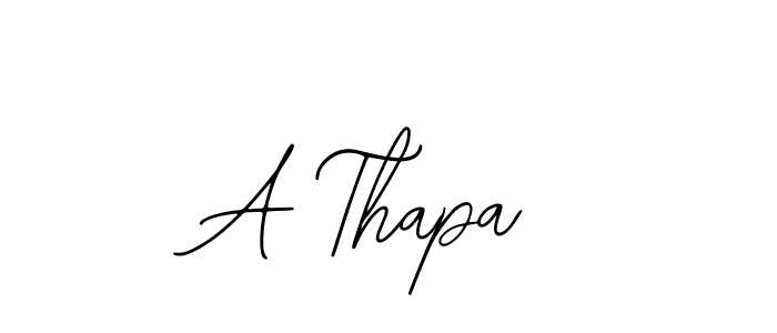 Once you've used our free online signature maker to create your best signature Bearetta-2O07w style, it's time to enjoy all of the benefits that A Thapa name signing documents. A Thapa signature style 12 images and pictures png