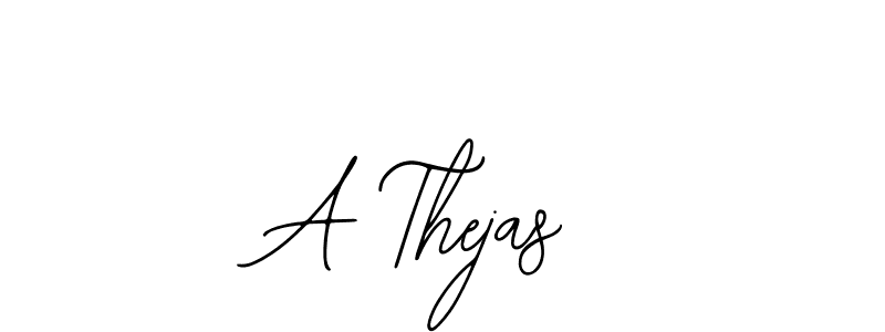 Also we have A Thejas name is the best signature style. Create professional handwritten signature collection using Bearetta-2O07w autograph style. A Thejas signature style 12 images and pictures png