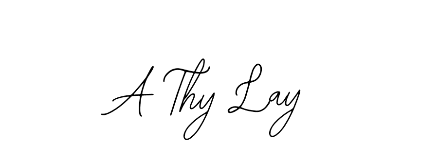 Also we have A Thy Lay name is the best signature style. Create professional handwritten signature collection using Bearetta-2O07w autograph style. A Thy Lay signature style 12 images and pictures png