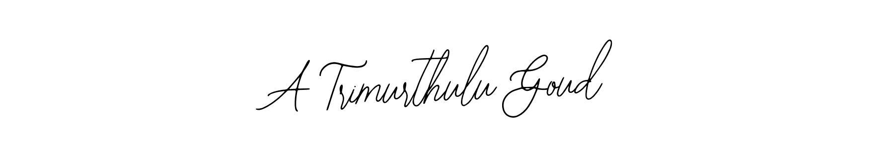 Also we have A Trimurthulu Goud name is the best signature style. Create professional handwritten signature collection using Bearetta-2O07w autograph style. A Trimurthulu Goud signature style 12 images and pictures png