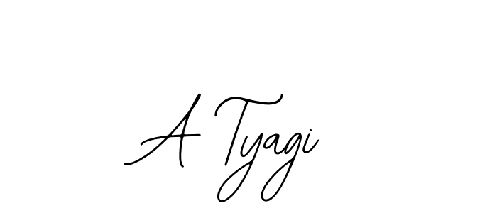 Create a beautiful signature design for name A Tyagi. With this signature (Bearetta-2O07w) fonts, you can make a handwritten signature for free. A Tyagi signature style 12 images and pictures png