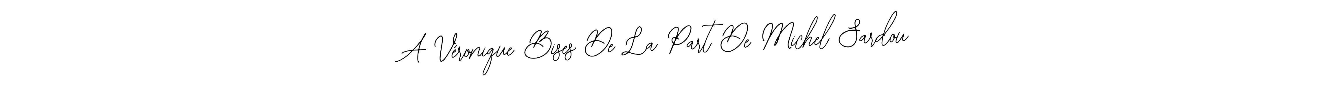 The best way (Bearetta-2O07w) to make a short signature is to pick only two or three words in your name. The name A Véronique Bises De La Part De Michel Sardou include a total of six letters. For converting this name. A Véronique Bises De La Part De Michel Sardou signature style 12 images and pictures png