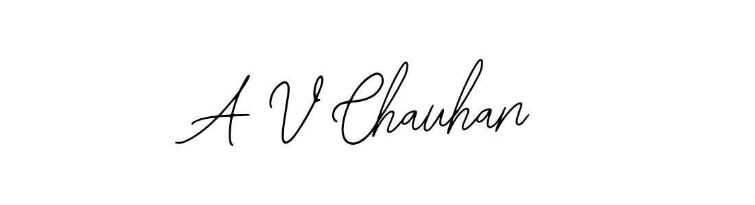 Similarly Bearetta-2O07w is the best handwritten signature design. Signature creator online .You can use it as an online autograph creator for name A V Chauhan. A V Chauhan signature style 12 images and pictures png