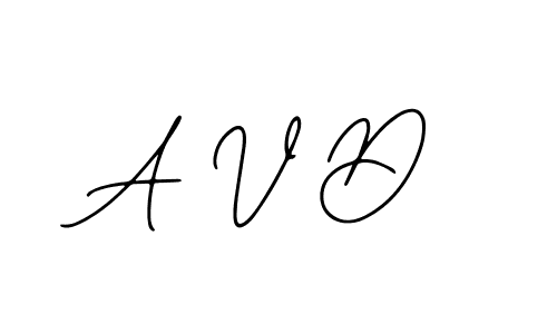 Best and Professional Signature Style for A V D. Bearetta-2O07w Best Signature Style Collection. A V D signature style 12 images and pictures png