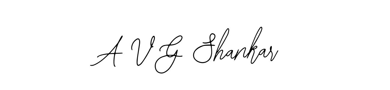 Make a short A V G Shankar signature style. Manage your documents anywhere anytime using Bearetta-2O07w. Create and add eSignatures, submit forms, share and send files easily. A V G Shankar signature style 12 images and pictures png