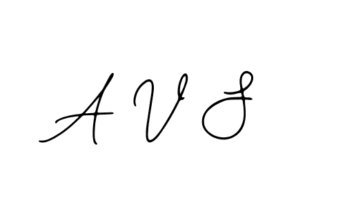 How to make A V S signature? Bearetta-2O07w is a professional autograph style. Create handwritten signature for A V S name. A V S signature style 12 images and pictures png