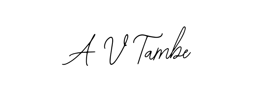 Best and Professional Signature Style for A V Tambe. Bearetta-2O07w Best Signature Style Collection. A V Tambe signature style 12 images and pictures png