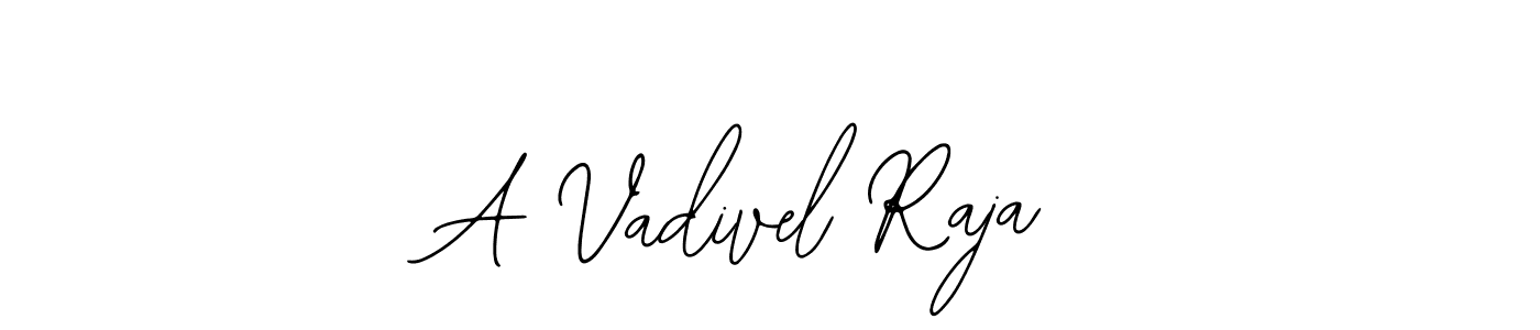 Create a beautiful signature design for name A Vadivel Raja. With this signature (Bearetta-2O07w) fonts, you can make a handwritten signature for free. A Vadivel Raja signature style 12 images and pictures png