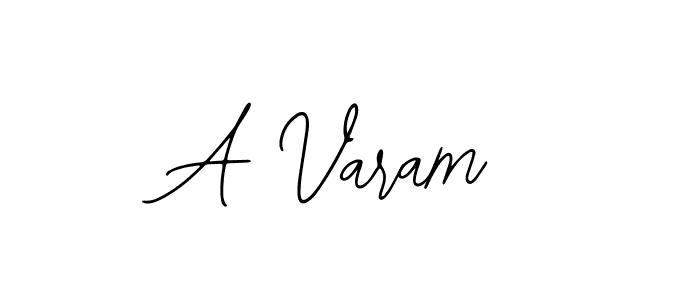 Bearetta-2O07w is a professional signature style that is perfect for those who want to add a touch of class to their signature. It is also a great choice for those who want to make their signature more unique. Get A Varam name to fancy signature for free. A Varam signature style 12 images and pictures png