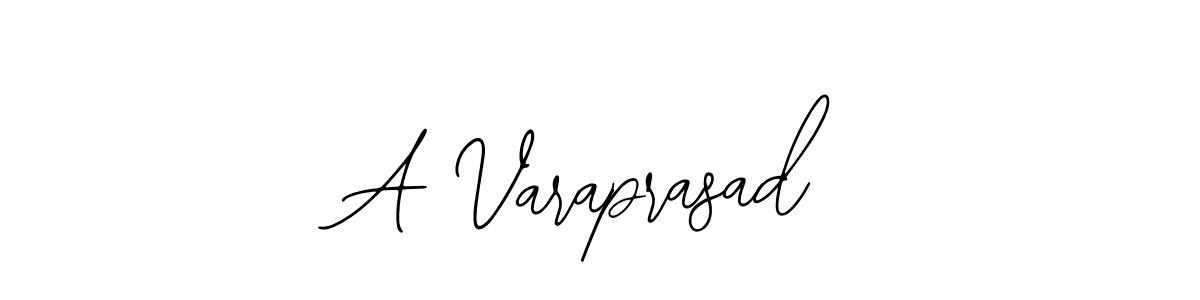 Bearetta-2O07w is a professional signature style that is perfect for those who want to add a touch of class to their signature. It is also a great choice for those who want to make their signature more unique. Get A Varaprasad name to fancy signature for free. A Varaprasad signature style 12 images and pictures png