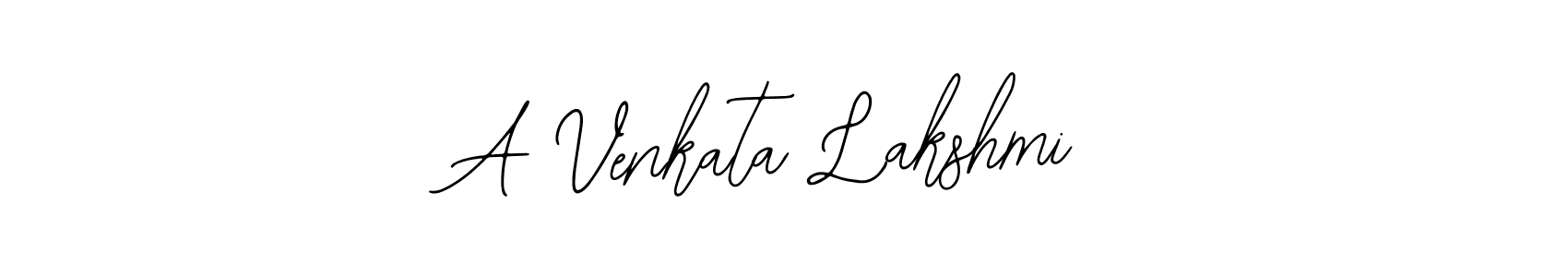 Create a beautiful signature design for name A Venkata Lakshmi. With this signature (Bearetta-2O07w) fonts, you can make a handwritten signature for free. A Venkata Lakshmi signature style 12 images and pictures png