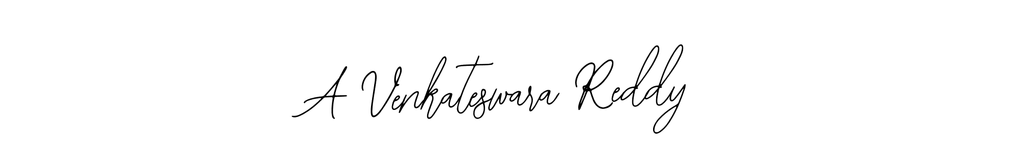 How to make A Venkateswara Reddy name signature. Use Bearetta-2O07w style for creating short signs online. This is the latest handwritten sign. A Venkateswara Reddy signature style 12 images and pictures png