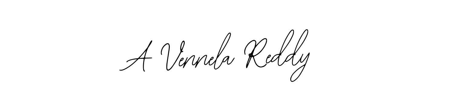 Also we have A Vennela Reddy name is the best signature style. Create professional handwritten signature collection using Bearetta-2O07w autograph style. A Vennela Reddy signature style 12 images and pictures png