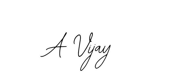 How to make A Vijay signature? Bearetta-2O07w is a professional autograph style. Create handwritten signature for A Vijay name. A Vijay signature style 12 images and pictures png