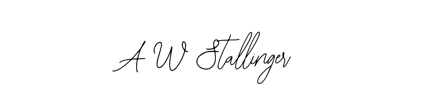 Once you've used our free online signature maker to create your best signature Bearetta-2O07w style, it's time to enjoy all of the benefits that A W Stallinger name signing documents. A W Stallinger signature style 12 images and pictures png