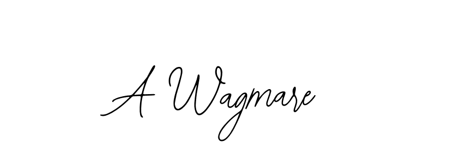 Make a beautiful signature design for name A Wagmare. Use this online signature maker to create a handwritten signature for free. A Wagmare signature style 12 images and pictures png