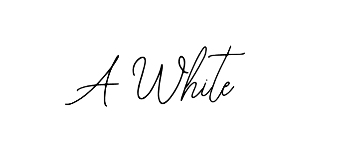 Create a beautiful signature design for name A White. With this signature (Bearetta-2O07w) fonts, you can make a handwritten signature for free. A White signature style 12 images and pictures png