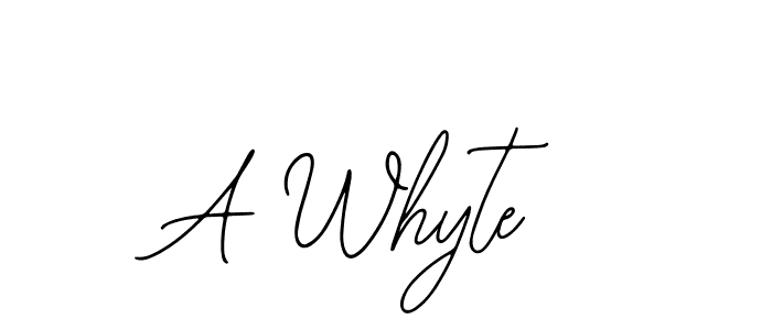 Similarly Bearetta-2O07w is the best handwritten signature design. Signature creator online .You can use it as an online autograph creator for name A Whyte. A Whyte signature style 12 images and pictures png