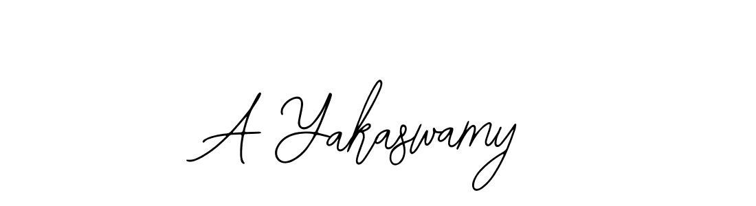 A Yakaswamy stylish signature style. Best Handwritten Sign (Bearetta-2O07w) for my name. Handwritten Signature Collection Ideas for my name A Yakaswamy. A Yakaswamy signature style 12 images and pictures png