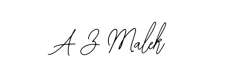 Make a short A Z Malek signature style. Manage your documents anywhere anytime using Bearetta-2O07w. Create and add eSignatures, submit forms, share and send files easily. A Z Malek signature style 12 images and pictures png
