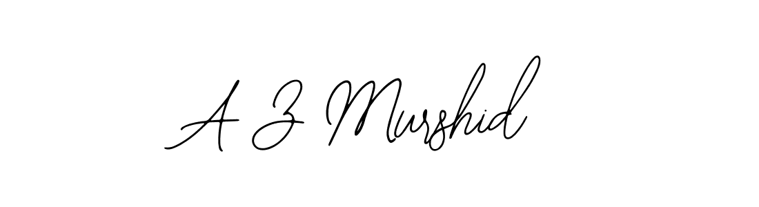 How to Draw A Z Murshid signature style? Bearetta-2O07w is a latest design signature styles for name A Z Murshid. A Z Murshid signature style 12 images and pictures png