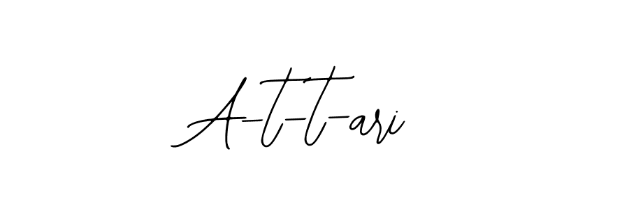 Create a beautiful signature design for name A-t-t-ari. With this signature (Bearetta-2O07w) fonts, you can make a handwritten signature for free. A-t-t-ari signature style 12 images and pictures png