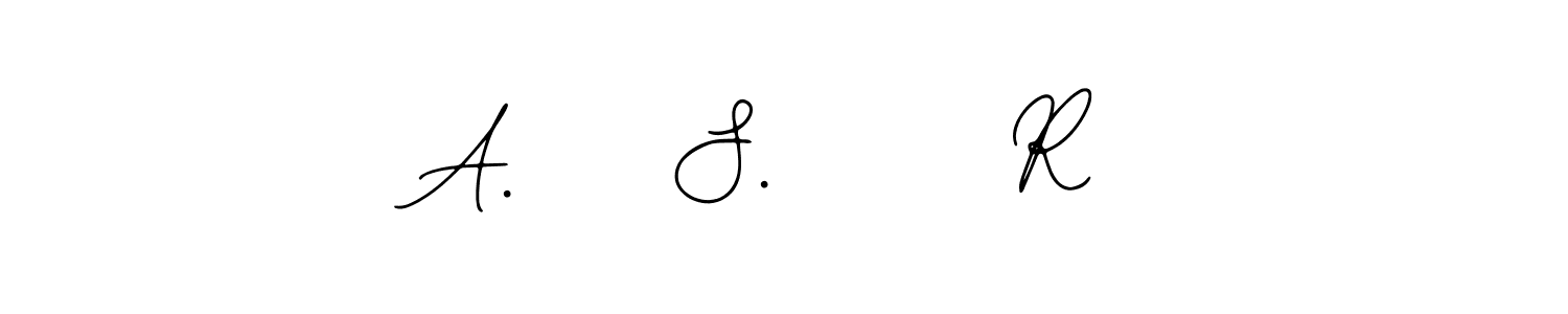 The best way (Bearetta-2O07w) to make a short signature is to pick only two or three words in your name. The name A.    S.      R include a total of six letters. For converting this name. A.    S.      R signature style 12 images and pictures png