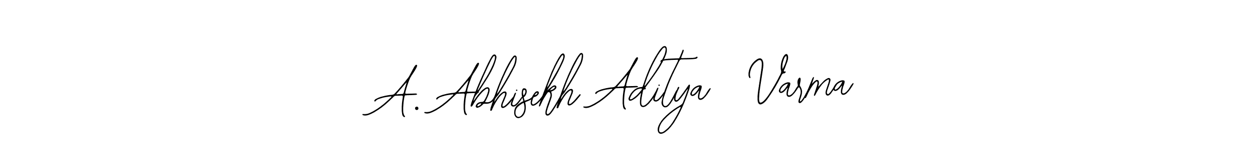 Use a signature maker to create a handwritten signature online. With this signature software, you can design (Bearetta-2O07w) your own signature for name A. Abhisekh Aditya  Varma. A. Abhisekh Aditya  Varma signature style 12 images and pictures png