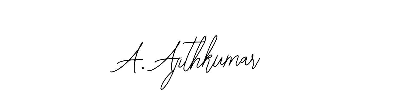 How to Draw A. Ajithkumar signature style? Bearetta-2O07w is a latest design signature styles for name A. Ajithkumar. A. Ajithkumar signature style 12 images and pictures png