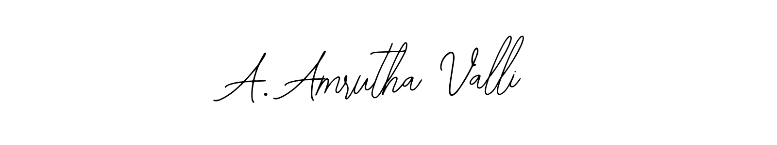 It looks lik you need a new signature style for name A. Amrutha Valli. Design unique handwritten (Bearetta-2O07w) signature with our free signature maker in just a few clicks. A. Amrutha Valli signature style 12 images and pictures png