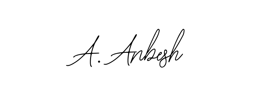 Similarly Bearetta-2O07w is the best handwritten signature design. Signature creator online .You can use it as an online autograph creator for name A. Anbesh. A. Anbesh signature style 12 images and pictures png