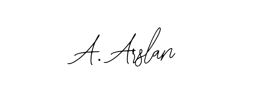 This is the best signature style for the A. Arslan name. Also you like these signature font (Bearetta-2O07w). Mix name signature. A. Arslan signature style 12 images and pictures png