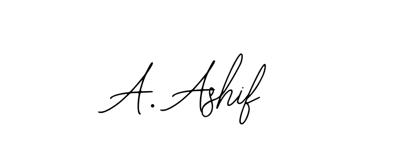 It looks lik you need a new signature style for name A. Ashif. Design unique handwritten (Bearetta-2O07w) signature with our free signature maker in just a few clicks. A. Ashif signature style 12 images and pictures png