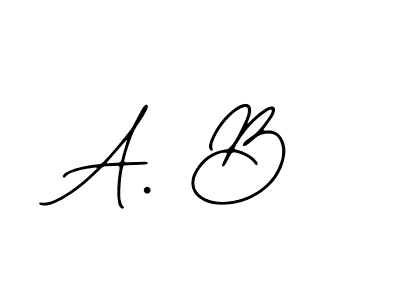 Use a signature maker to create a handwritten signature online. With this signature software, you can design (Bearetta-2O07w) your own signature for name A. B. A. B signature style 12 images and pictures png