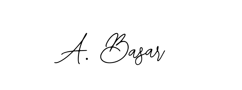 The best way (Bearetta-2O07w) to make a short signature is to pick only two or three words in your name. The name A. Basar include a total of six letters. For converting this name. A. Basar signature style 12 images and pictures png