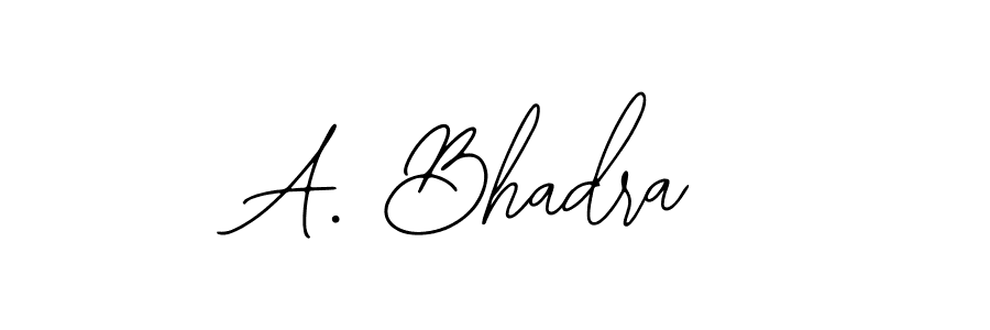 Best and Professional Signature Style for A. Bhadra. Bearetta-2O07w Best Signature Style Collection. A. Bhadra signature style 12 images and pictures png