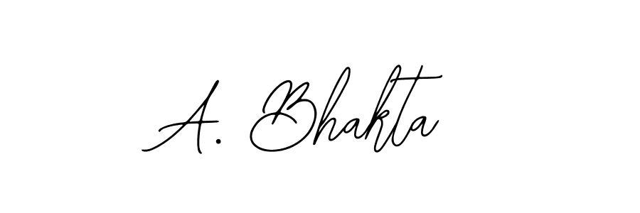 Also we have A. Bhakta name is the best signature style. Create professional handwritten signature collection using Bearetta-2O07w autograph style. A. Bhakta signature style 12 images and pictures png