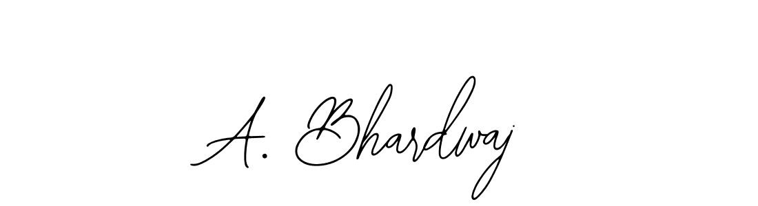 Use a signature maker to create a handwritten signature online. With this signature software, you can design (Bearetta-2O07w) your own signature for name A. Bhardwaj. A. Bhardwaj signature style 12 images and pictures png