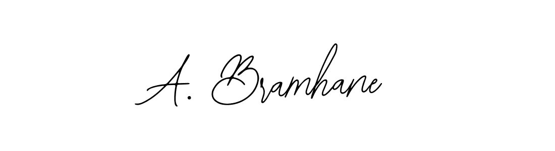 Best and Professional Signature Style for A. Bramhane. Bearetta-2O07w Best Signature Style Collection. A. Bramhane signature style 12 images and pictures png