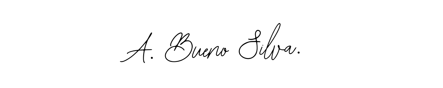 Make a beautiful signature design for name A. Bueno Silva.. Use this online signature maker to create a handwritten signature for free. A. Bueno Silva. signature style 12 images and pictures png