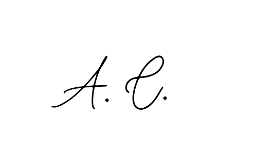 How to Draw A. C. signature style? Bearetta-2O07w is a latest design signature styles for name A. C.. A. C. signature style 12 images and pictures png