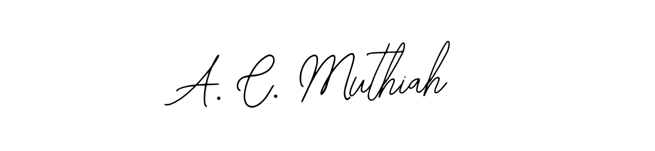 How to make A. C. Muthiah signature? Bearetta-2O07w is a professional autograph style. Create handwritten signature for A. C. Muthiah name. A. C. Muthiah signature style 12 images and pictures png