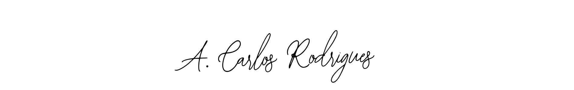 It looks lik you need a new signature style for name A. Carlos Rodrigues. Design unique handwritten (Bearetta-2O07w) signature with our free signature maker in just a few clicks. A. Carlos Rodrigues signature style 12 images and pictures png