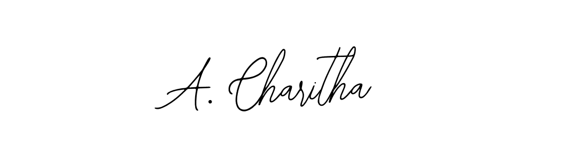 Create a beautiful signature design for name A. Charitha. With this signature (Bearetta-2O07w) fonts, you can make a handwritten signature for free. A. Charitha signature style 12 images and pictures png