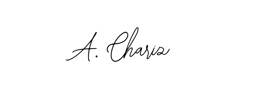 Similarly Bearetta-2O07w is the best handwritten signature design. Signature creator online .You can use it as an online autograph creator for name A. Chariz. A. Chariz signature style 12 images and pictures png